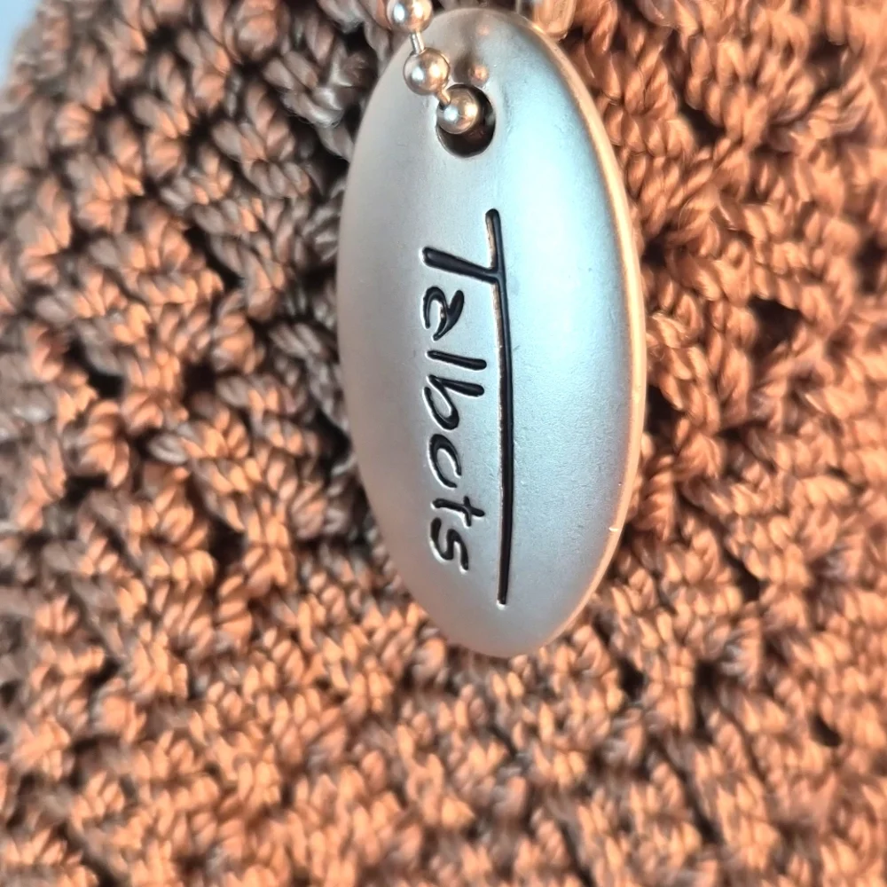 Beautiful Talbots light brown crochet shoulder bag - Picture 5 of 10